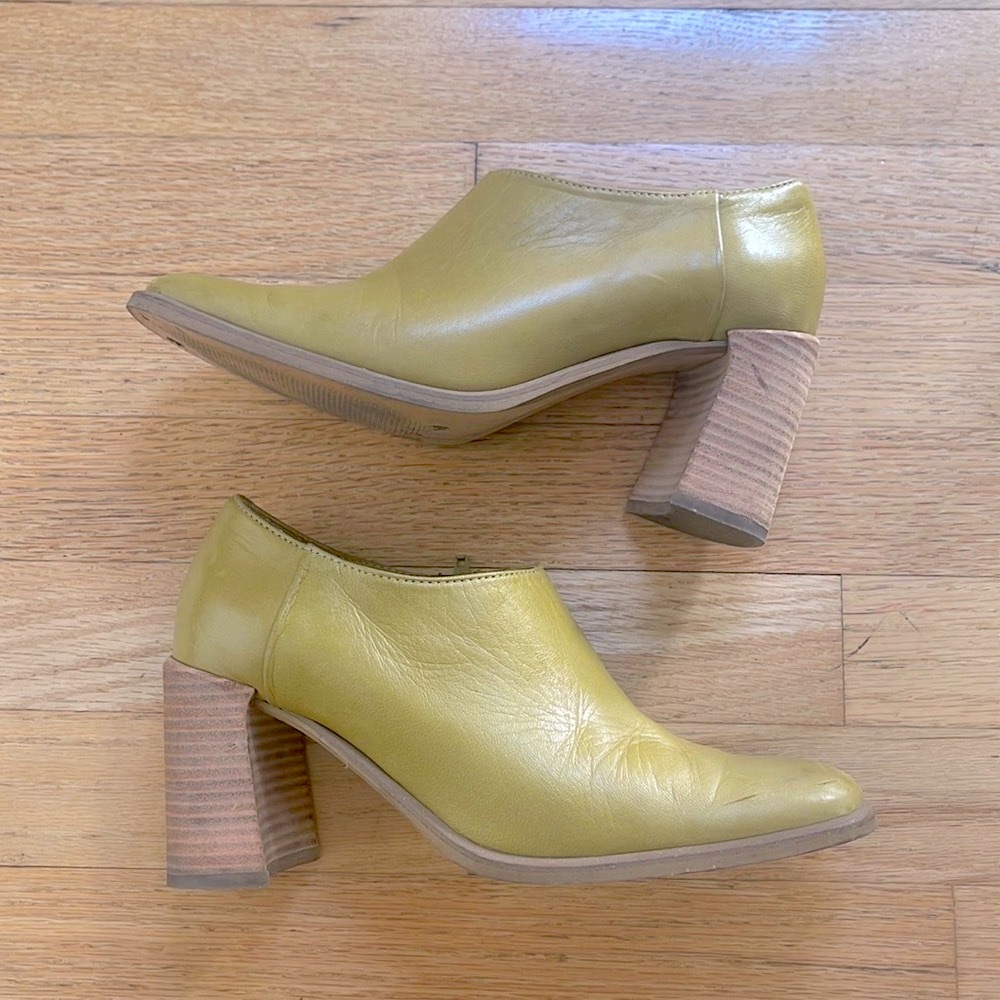 E8 by Miista leather loafer pumps